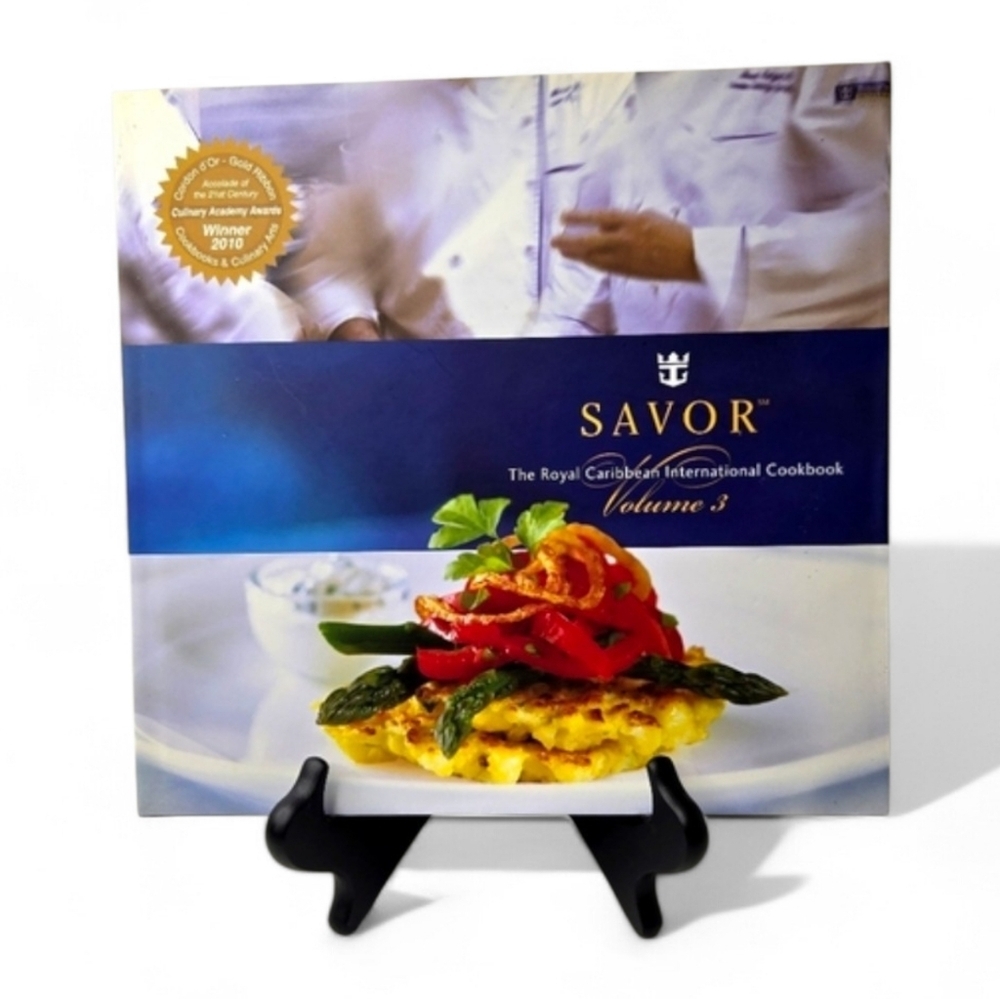 Savor, The Royal Caribbean Cookbook, Volume 3. Hardback.